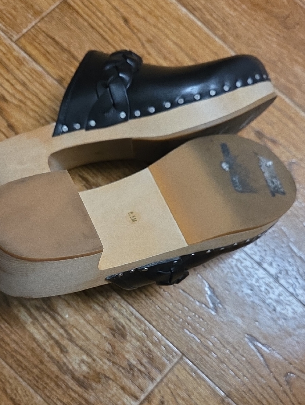 Loeffler RANDALL clogs Size 6.5M - Picture 10 of 14